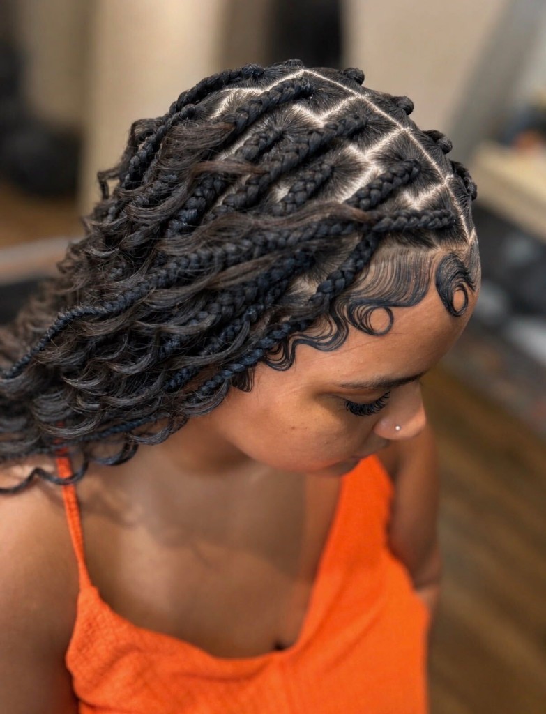 Goddess braids by Purpose