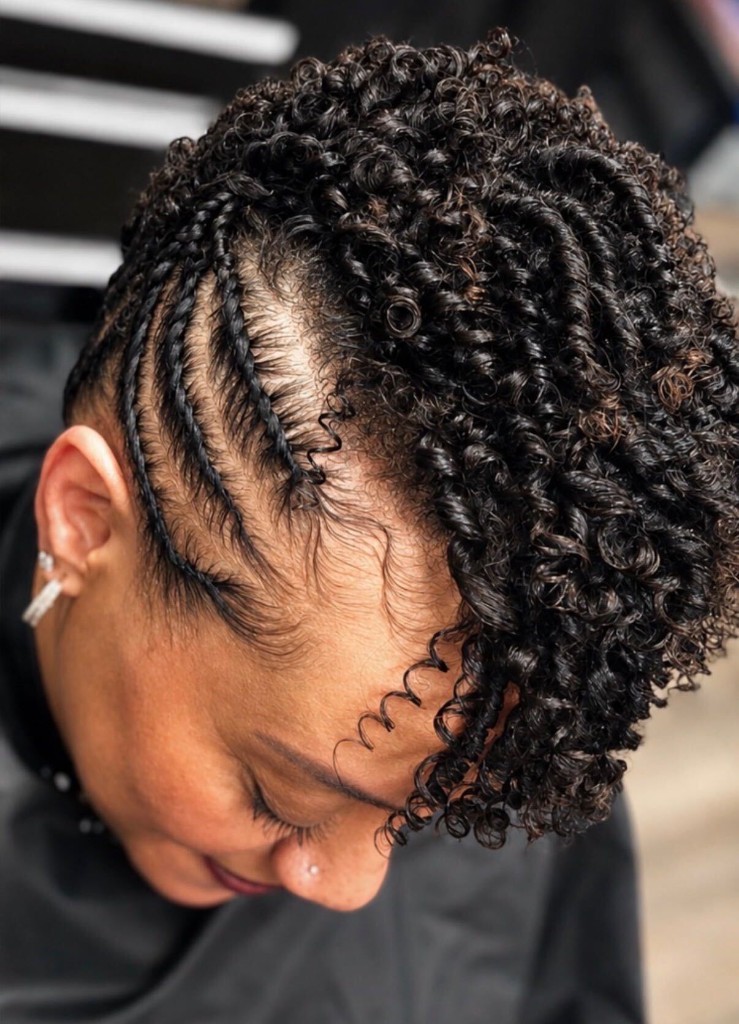 Natural updo by Purpose